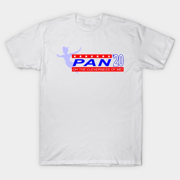 Peter Pan Presidential Campaign T-Shirt by GrumpyVulcanCampaign